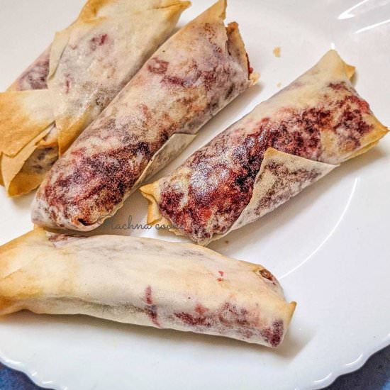 Air fryer Spring Rolls - Recipe photo by rparm