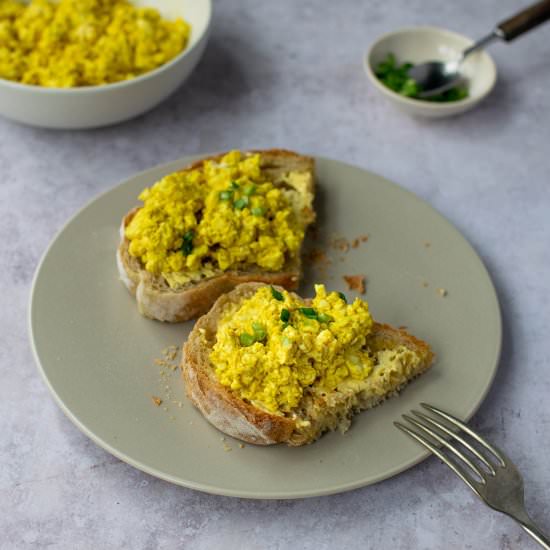 Best Silken Tofu Scramble - Recipe photo by veganpunks