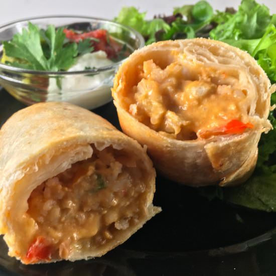 Frozen Burrito in Air Fryer - Recipe photo by summeryule.com