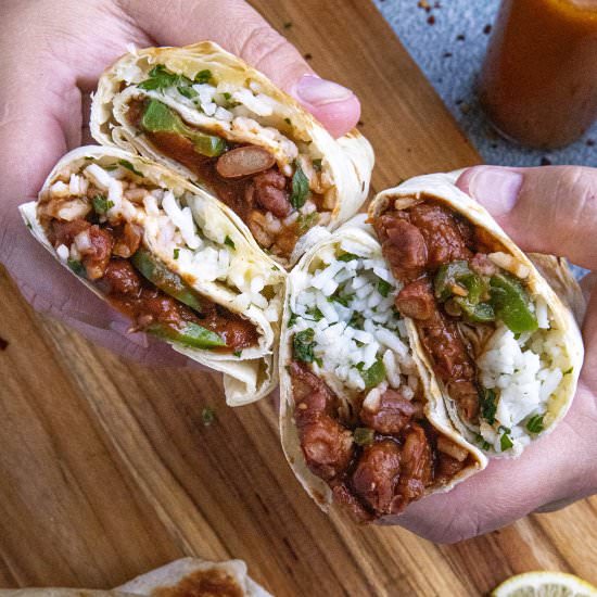 Bean Burritos - Recipe photo by ChiliPepperMadness