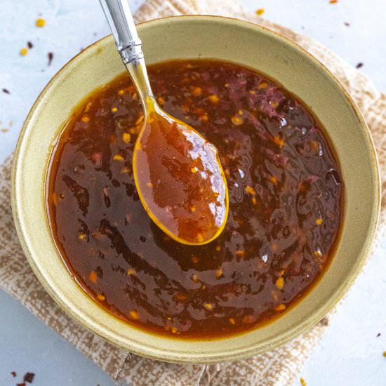 General Tso Sauce - Recipe photo by ChiliPepperMadness
