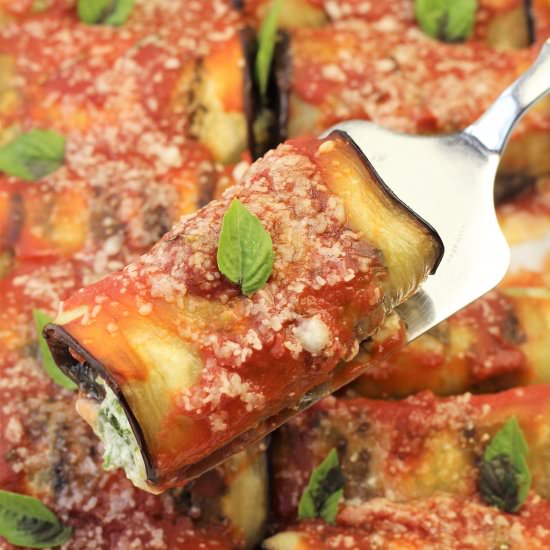 Eggplant Involtini - Recipe photo by Mangia Bedda