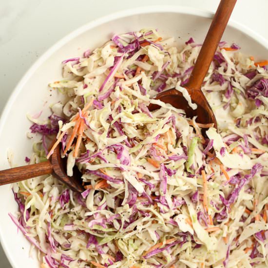 Creamy Coleslaw Recipe - Recipe photo by suebeehomemaker