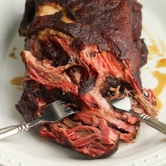 Smoked Pork Butt Recipe - Recipe photo by suebeehomemaker
