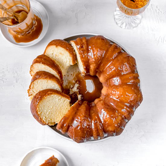 Caramel Rum Bundt Cake - Recipe photo by sloanes.table