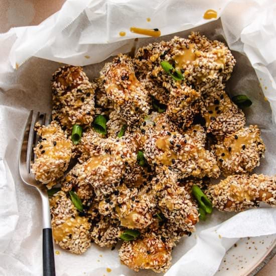 Baked Sesame Chicken (air fry ok) - Recipe photo by IHeartUmami