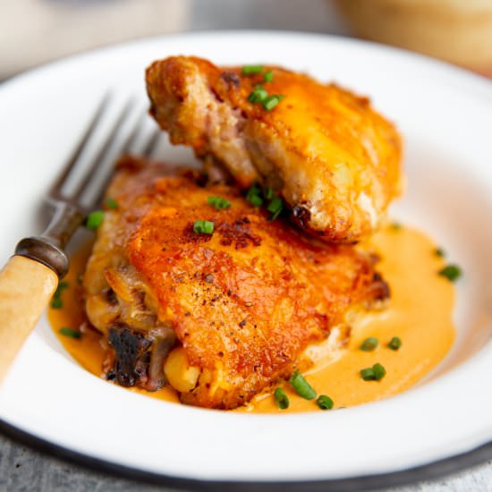 Ultimate Romesco Chicken - Recipe photo by FromScratchFast