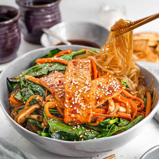 simple japchae - Recipe photo by tastythriftytimely