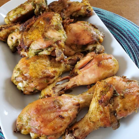 Baked Chicken African Style - Recipe photo by Salt and Wild Honey