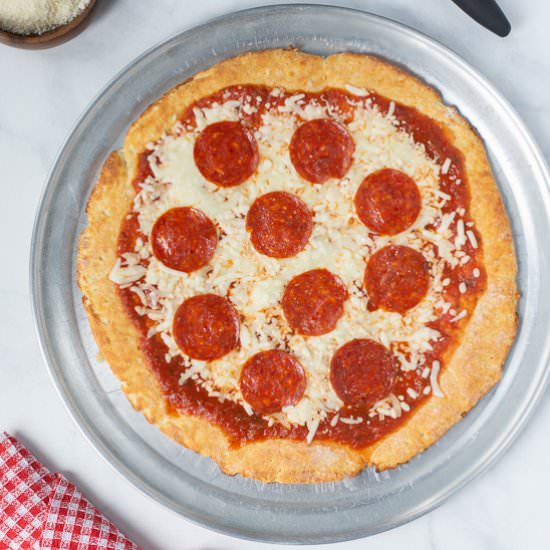 2 Ingredient Pizza Crust w/ Peppero - Recipe photo by Kooky Pizza