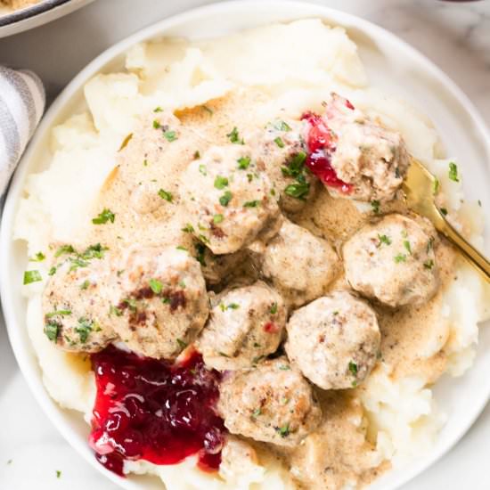 Swedish Meatballs - Recipe photo by beyondthenoms