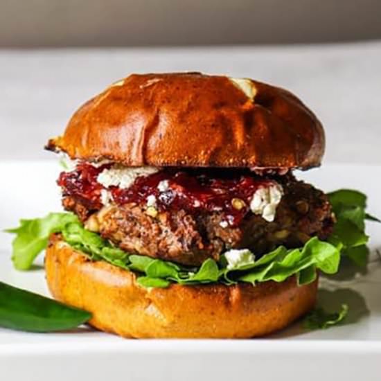 Jalapeño Bison Burger - Recipe photo by Alishan