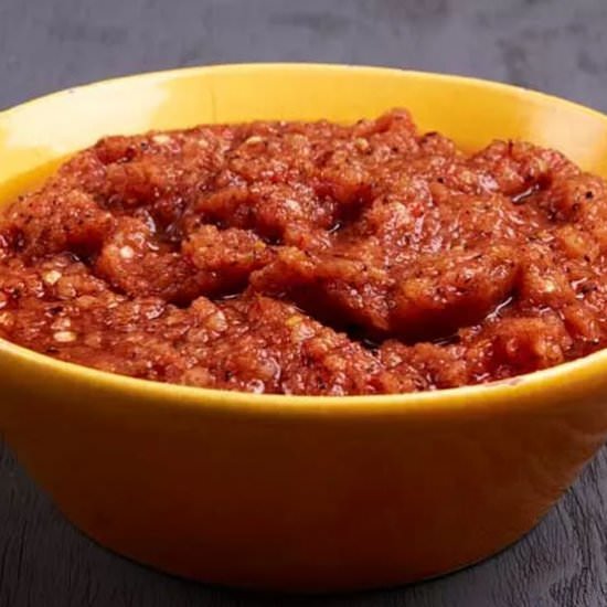 Grilled Tomato Salsa - Recipe photo by MexicanFoodJournal
