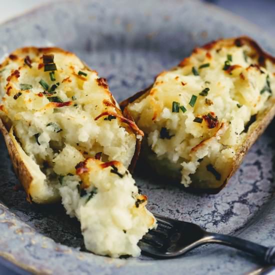 Easy Twice-Baked Potatoes - Recipe photo by flavor-feed