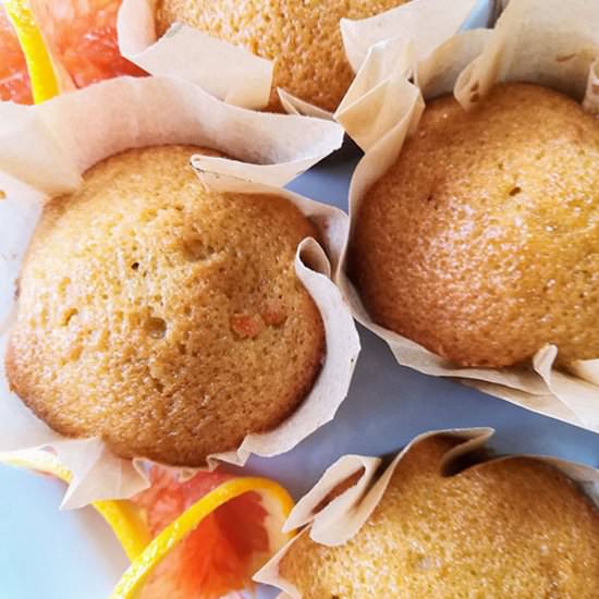 Orange Olive Oil Muffins - Recipe photo by The Inspirational Nook