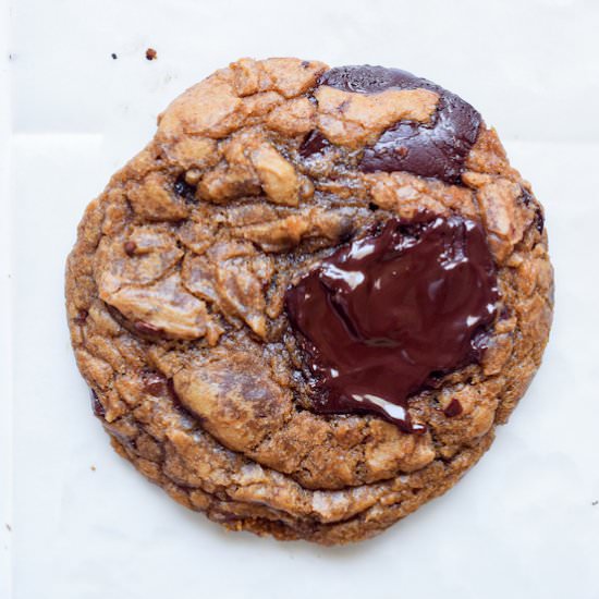 Defying Chocolate Puddle Cookies - Recipe photo by Annikaeats