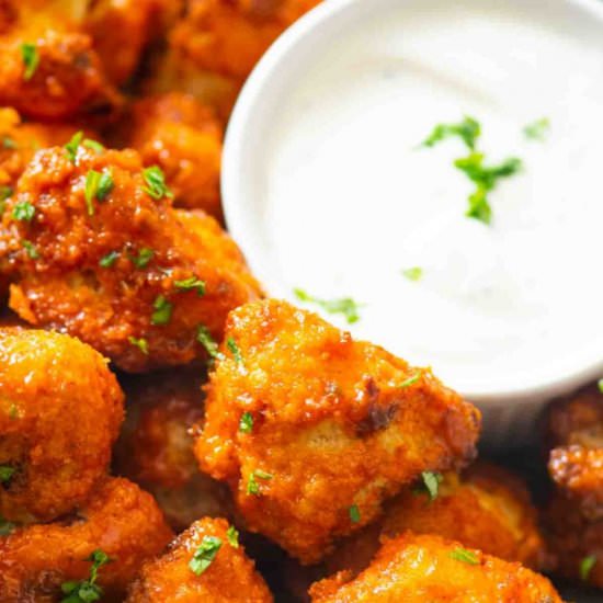 Air Fryer Cauliflower Wings - Recipe photo by shintasimon