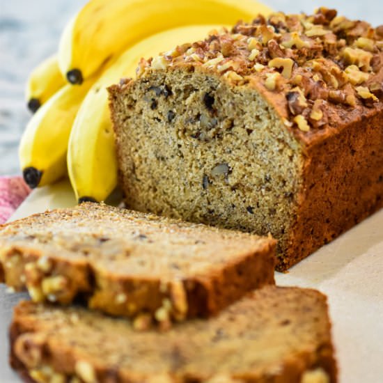 Banana Nut Bread - Recipe photo by Encharted Cook