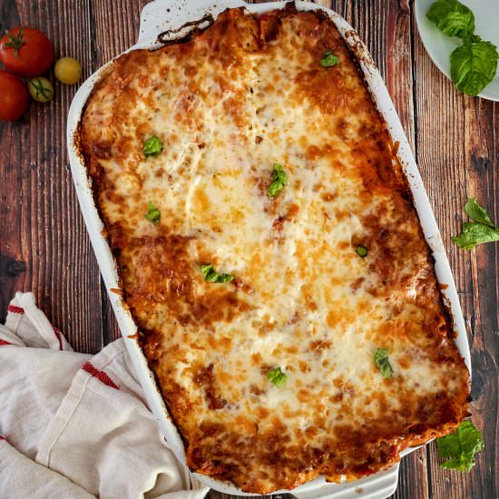 Easy Zucchini Lasagna - Recipe photo by ThePypersKitchen