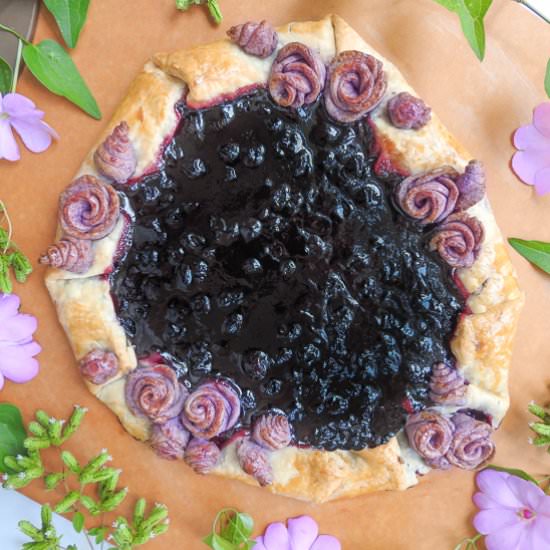 Blueberry Galette - Recipe photo by House of Elyn Ryn