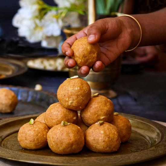 Moong Daal Ladoo - Recipe photo by TheEpicureanfeast