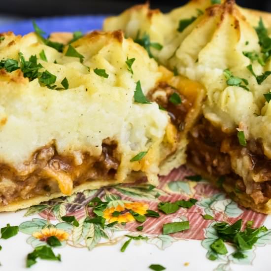 New Zealand Potato Top Pie - Recipe photo by bakewithamy
