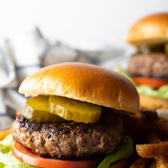 Hamburger Patty Recipe - Recipe photo by Irene0