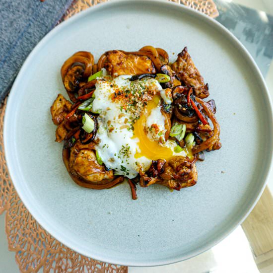 Chicken Yakiudon - Recipe photo by fitsianfoodlife