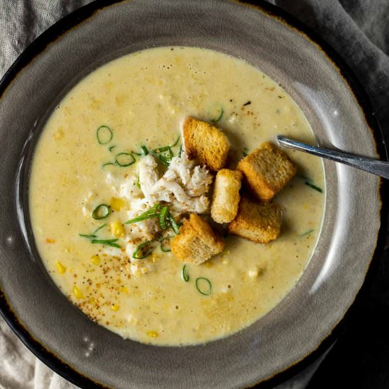 Spicy Crab and Corn Bisque - Recipe photo by Went Here 8 This