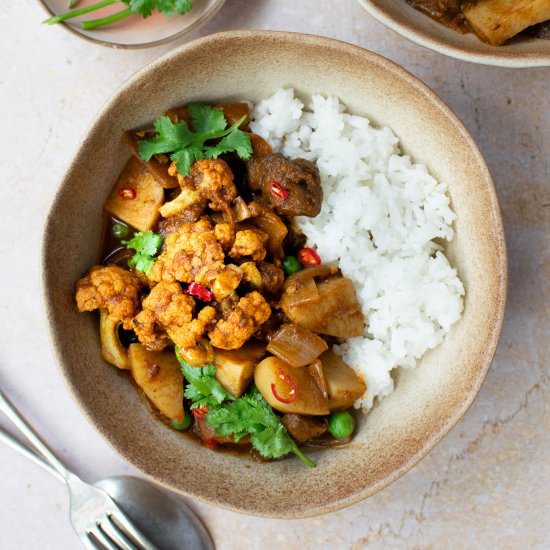 Vegetable Rogan Josh In 30 Minutes - Recipe photo by veganpunks
