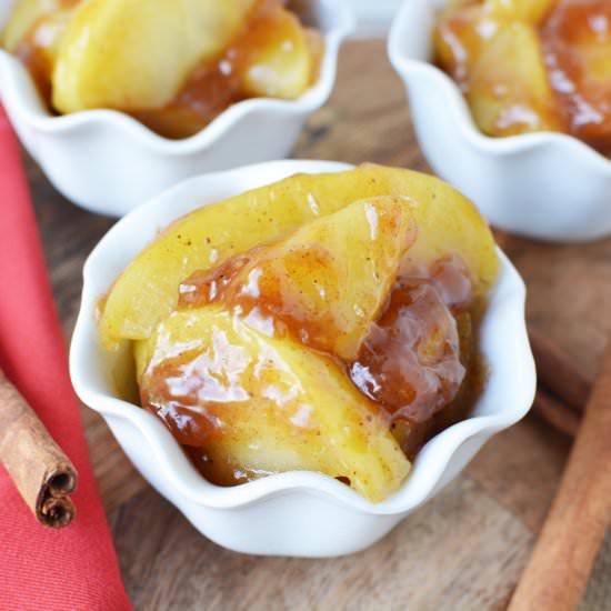 COPYCAT CRACKER BARREL FRIED APPLES - Recipe photo by bubbapie