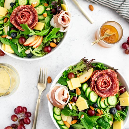 Charcuterie Salad - Recipe photo by FoodborneWellness