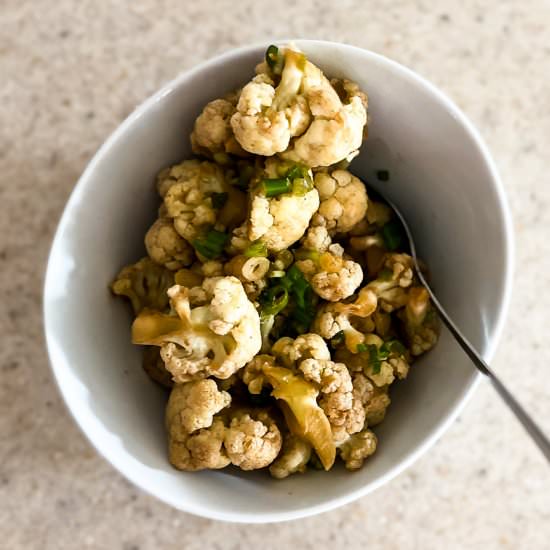 Marinated Cauliflower Salad - Recipe photo by Lisa G Cooks