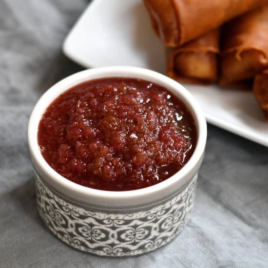 Sweet and Sour Plum Sauce - Recipe photo by Emillie
