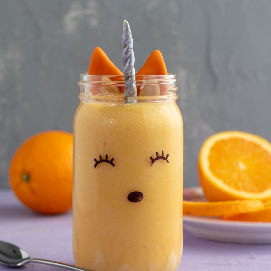 Vegan Orange Julius - Recipe photo by vegandollhouse