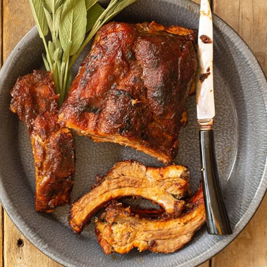 Fig Glazed Baby Back Ribs - Recipe photo by tenpoundcakecompany
