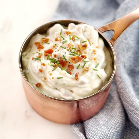 Bacon Aioli - Recipe photo by chef not required