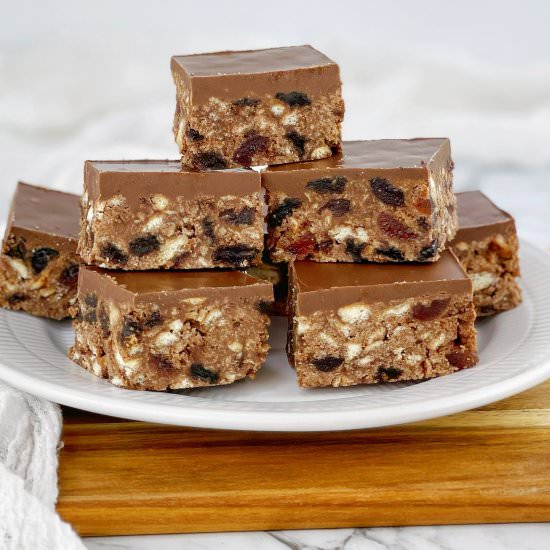 Chocolate Tiffin - Recipe photo by chef not required