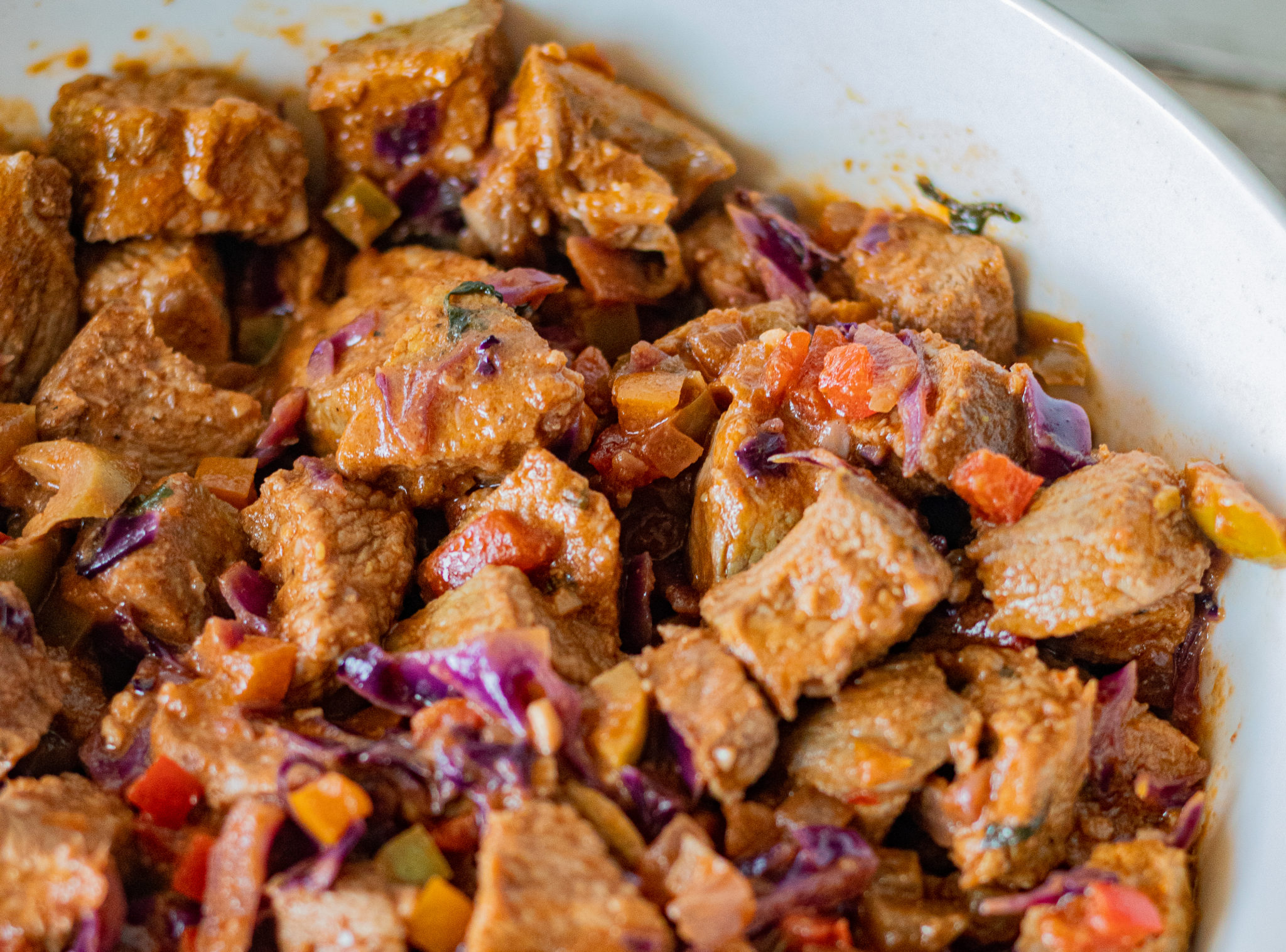 Latin Beef Hash and Spring Rolls - Recipe photo by Belquistwist