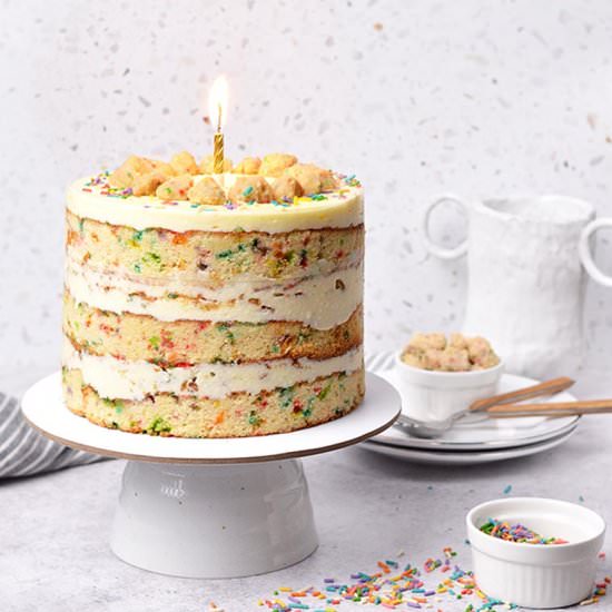 Milk Bar Birthday Cake - Recipe photo by Jaja Bakes
