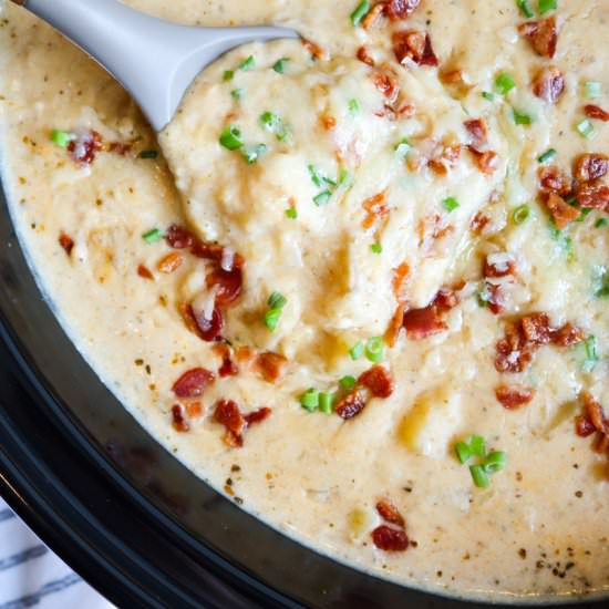 Slow Cooker Potato Soup - Recipe photo by StaceyLives