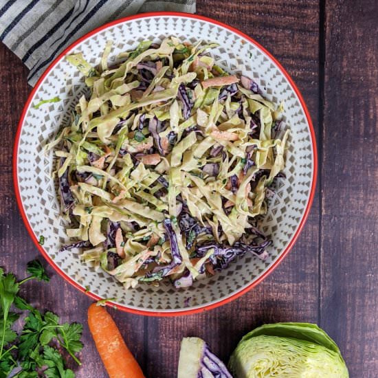 Easy Homemade Basic Coleslaw - Recipe photo by mamazilla