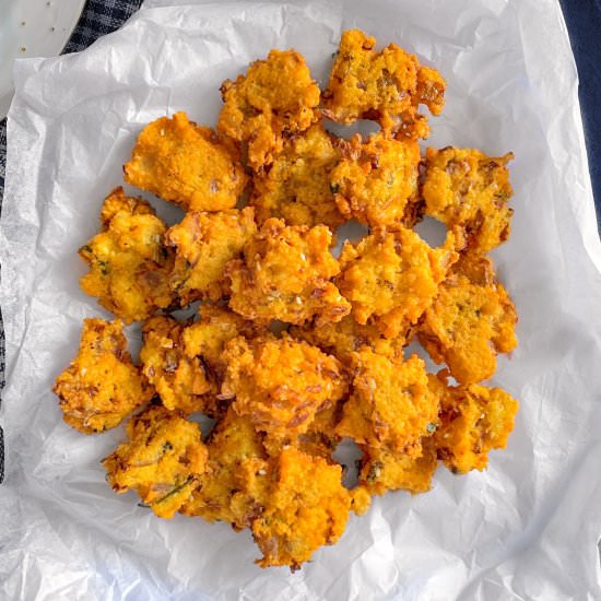 Cabbage Moong Dal Pakoda - Recipe photo by EasycookingwithMolly