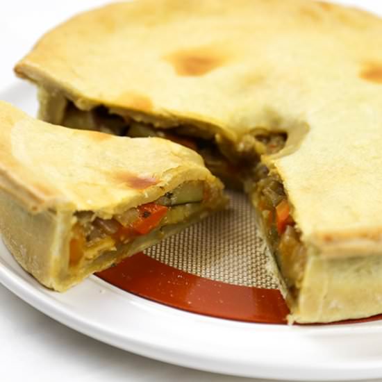 Ratatouille Pie - Recipe photo by plantbasedrecipe2020