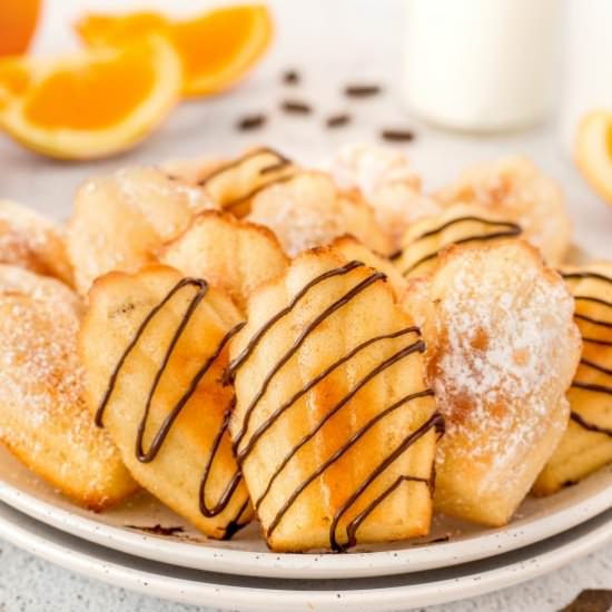 Orange Madeleine Cookies - Recipe photo by noshingwiththenolands