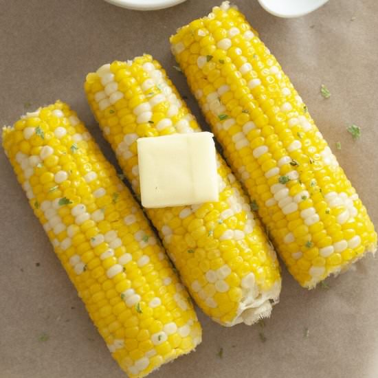 Easy Instant Pot Corn on the Cob - Recipe photo by pipingpotcurry