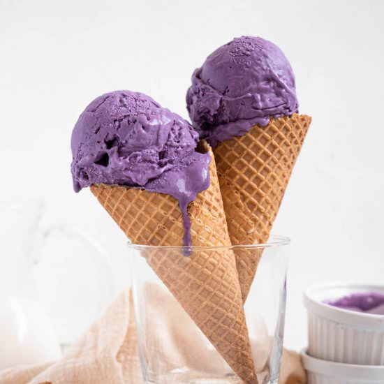 Ube Ice Cream - Recipe photo by catherine.desserts
