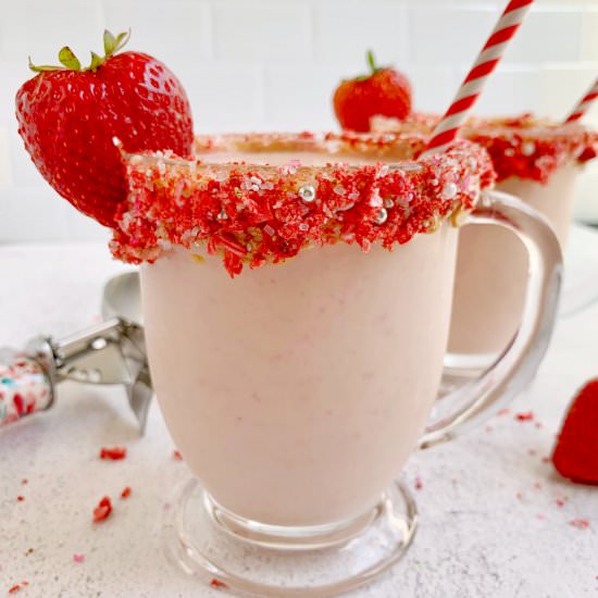 PB&J Milkshake - Recipe photo by Theyummymuffin