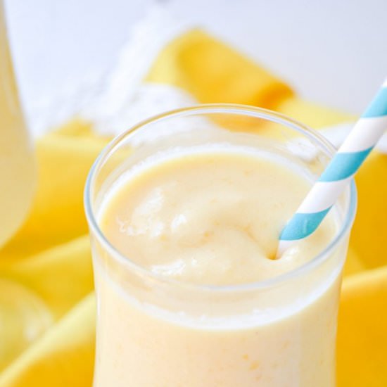 Mango Pineapple Kefir Smoothie - Recipe photo by littlehomeinthemaking