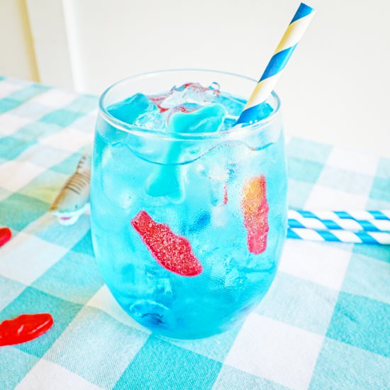 Copycat Sonic Ocean Water - Recipe photo by CrayonsAndCravings